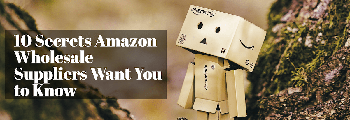 E-COMMERCE HACKS: 10 Secrets  Amazon Wholesale Suppliers Want You to Know Right Now
