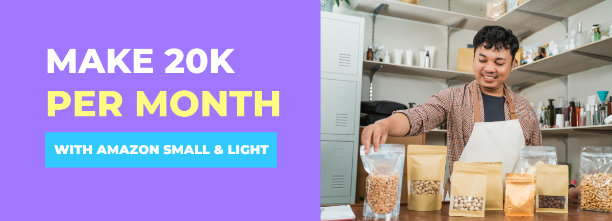 How to Make 20K Each Month on Amazon Selling Small & Light