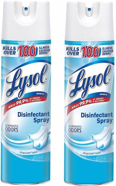 Lysol spray