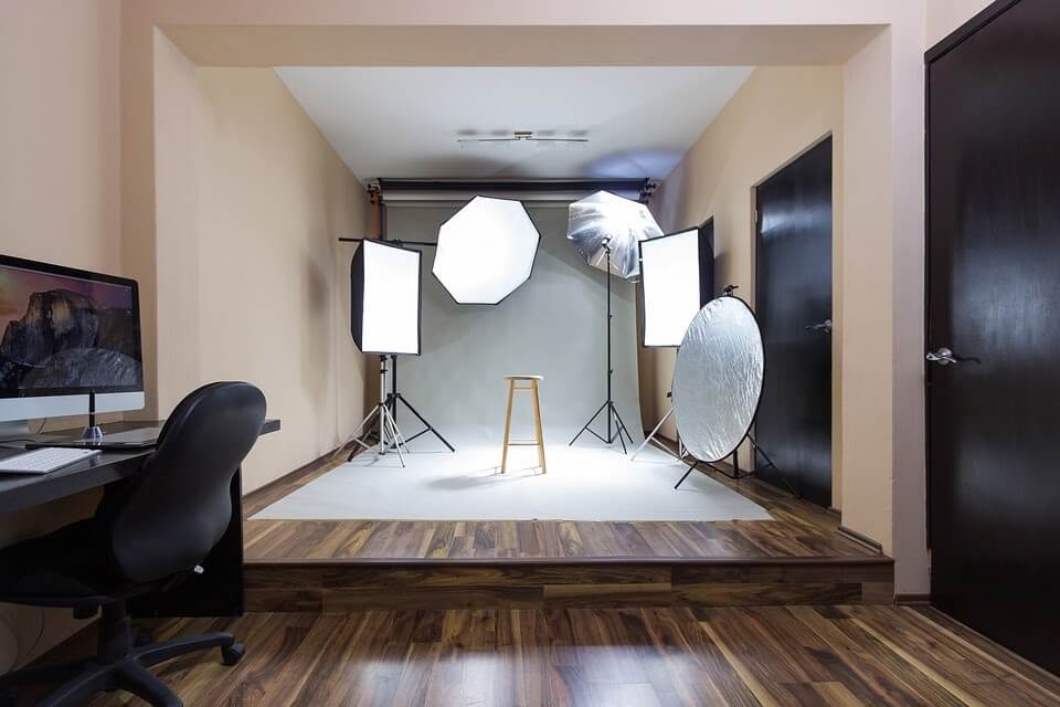 Home photo studio